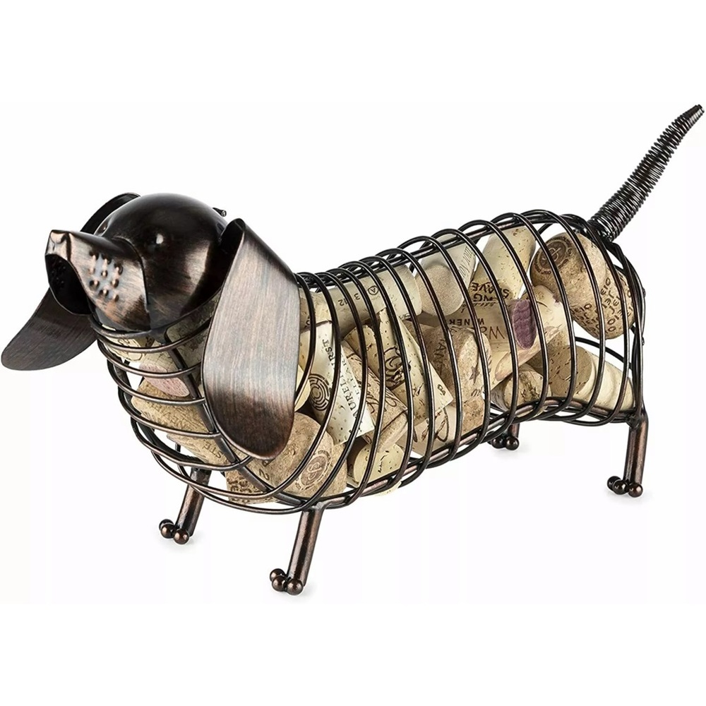 Dachshund Dog wine cork holder